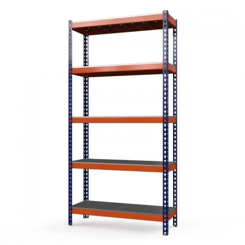 Стеллаж металлический Профи Т-120 (2500x1540x455) P/5